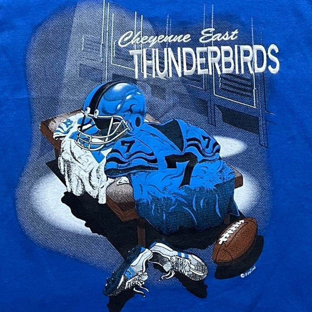 Vintage Wyoming Football Shirt - Picture 2 of 5